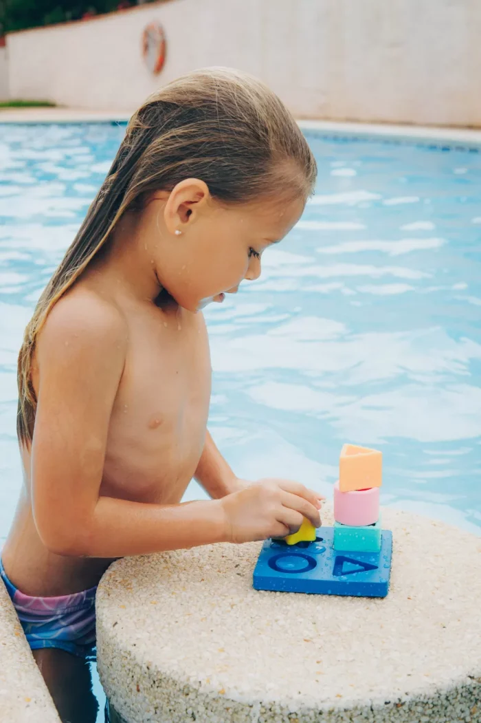 Little L puzzle geometrico puzzle colore pastello