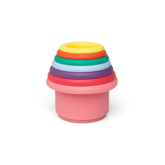 Little L set 7 coppette silicone multicolor