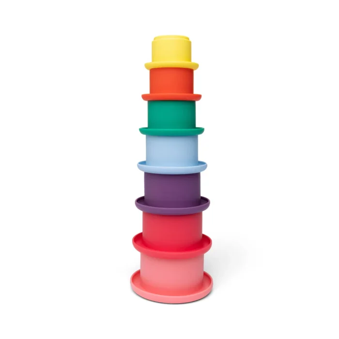 Little L set 7 coppette silicone multicolor
