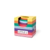 Little L set 7 coppette silicone multicolor