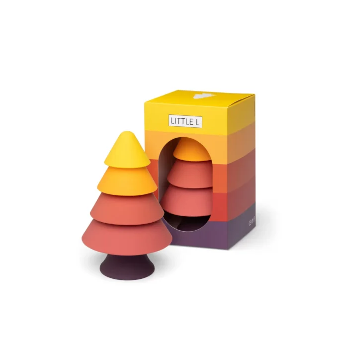Little L gioco scomponibile silicone pino colori accesi