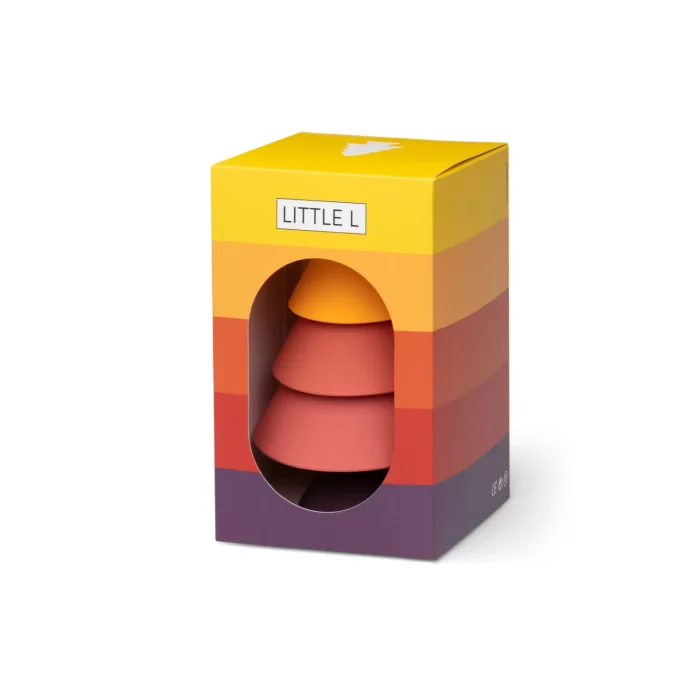 Little L gioco scomponibile silicone pino colori accesi