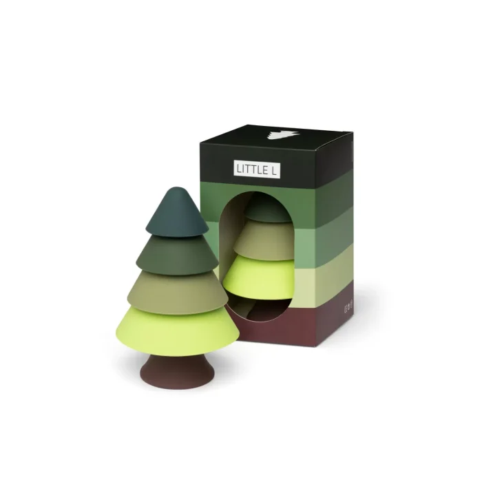 LL021-002_3 Little L gioco scomponibile silicone pino verde