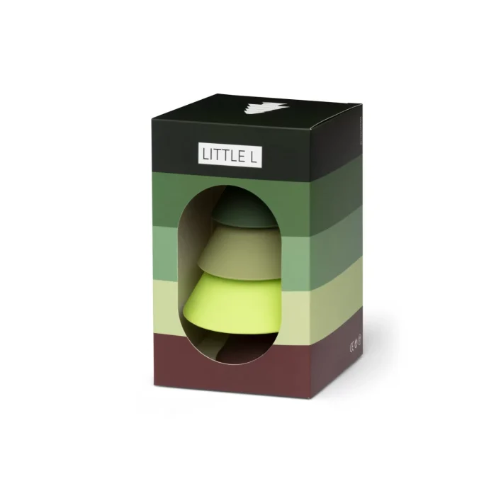 LL021-002_4 Little L gioco scomponibile silicone pino verde