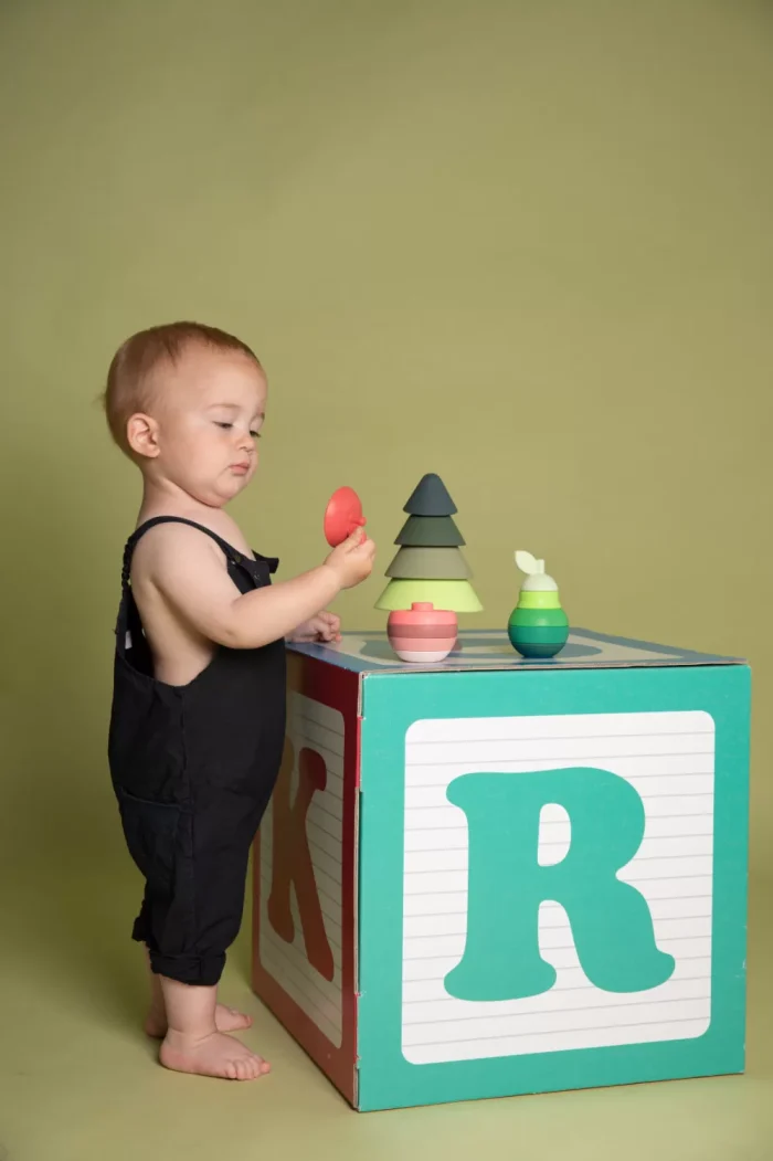 LL021-002_5 Little L gioco scomponibile silicone pino verde