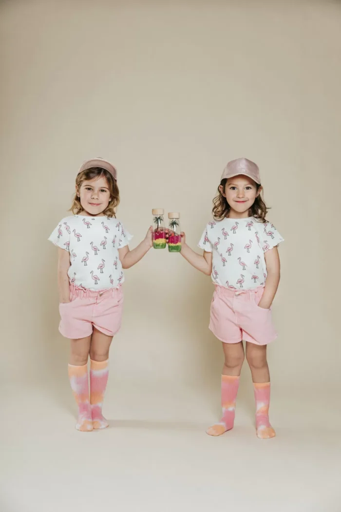 PBSPYFLAMINGO_9 Petit Boum bottiglia sensoriale fenicottero