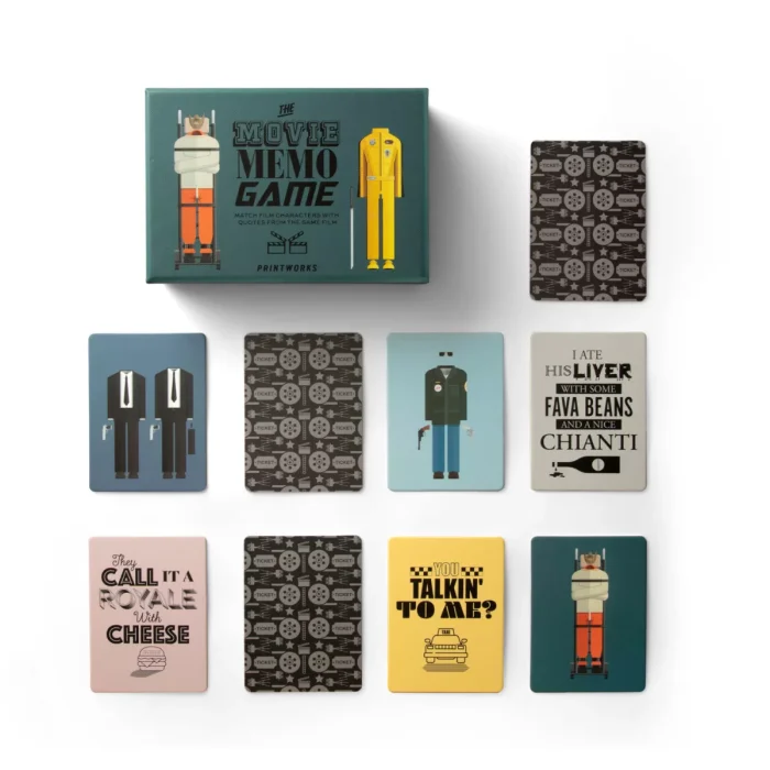 Printworks_PW00447_Packshot_2 Printworks MEMORY GAME "MOVIE" gioco