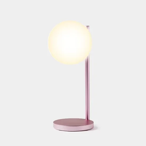 Lexon BUBBLE Lampada con base di ricarica - rosa