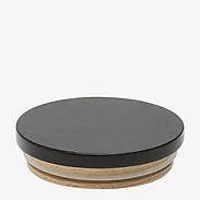Design Letters Tappo in legno a chiusura ermetica per tazza - Nero