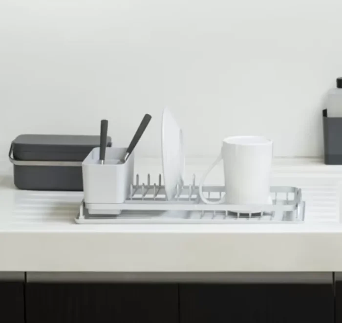 Brabantia COMPACT Scolapiatti - light grey