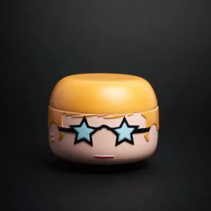 Blogo PLAYMOBIL MEN ORANGE 35cm statua/vaso fiori in ceramica