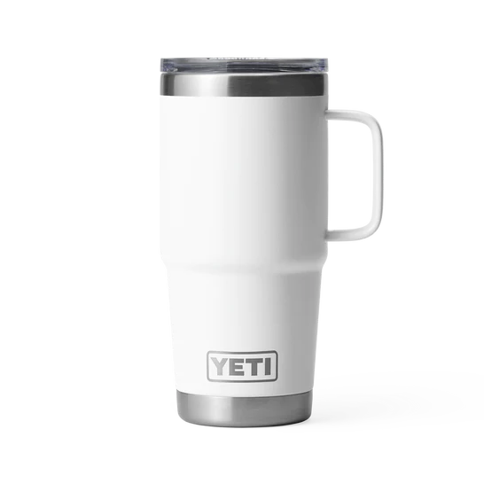 Yeti Rambler tazza da viaggio da 20 Oz (591 ml) - white