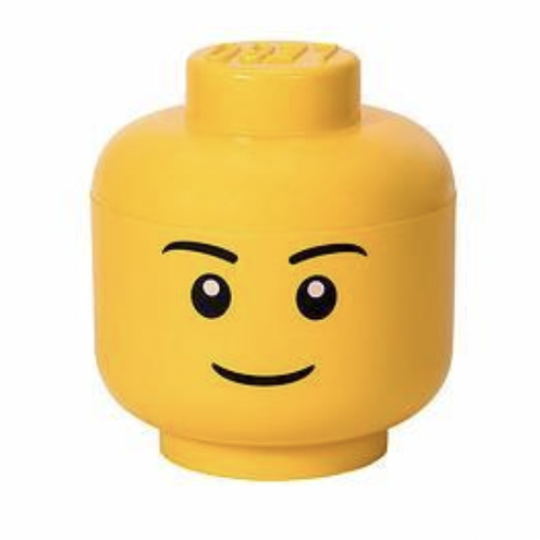 Lego Storage Head L Boy