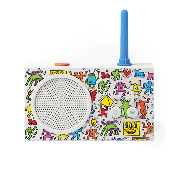 Lexon lim. ed. Keith Haring Tykho 3 Happy white