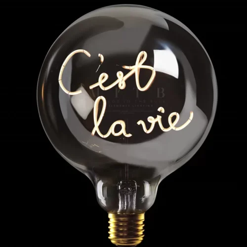 MITB Lampadina C'est la vie ambra