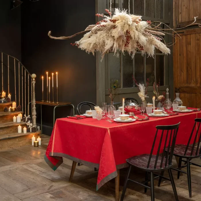 Le Jacquard Français Poesie D'Hiver tovaglia baiesauvage