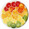 Taitù DIETA MEDITERRANEA AGRUMI Piatto portata rotondo