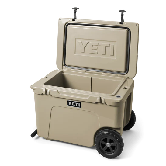 Yeti Tundra Haul Ghiacciaia con ruote - tan