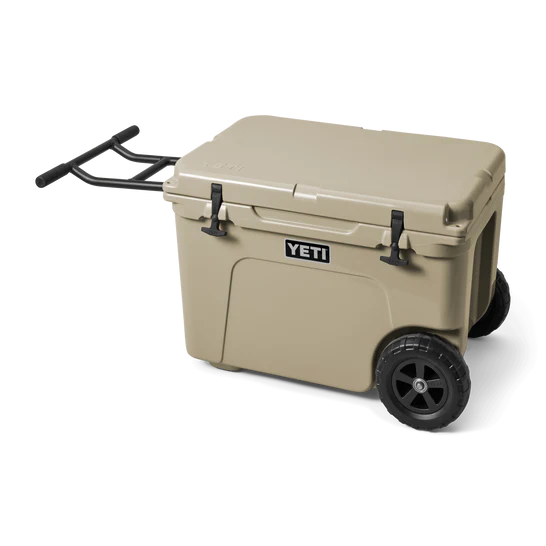 Yeti Tundra Haul Ghiacciaia con ruote - tan