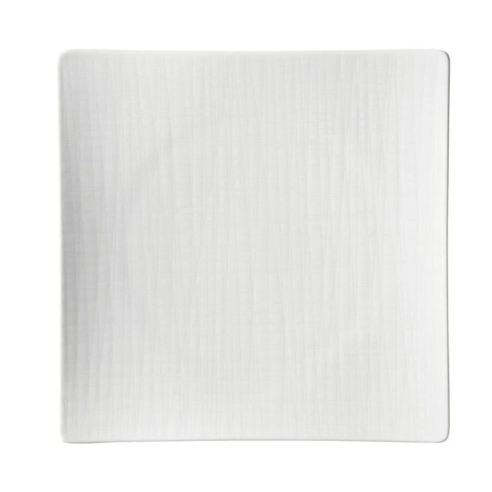 Rosenthal MESH BIANCO Piatto piano quadro 27cm