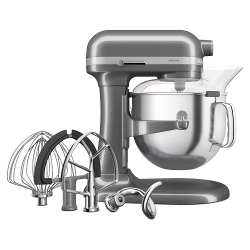 KA 5KSM70SHXEMS KitchenAid Artisan planetaria con ciotola sollevabile 6,6 L - Medallion Silver