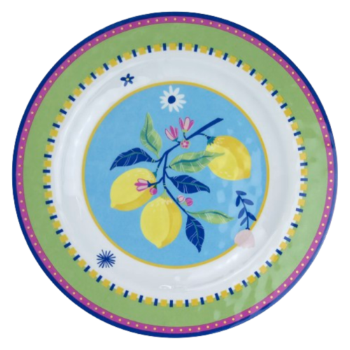 Baci Milano Mamma Mia Piatto Piano Limoni Ø 28 Cm