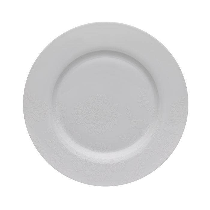 Galbiati White Arabesque Piatto Piano Ø 27,6 Cm