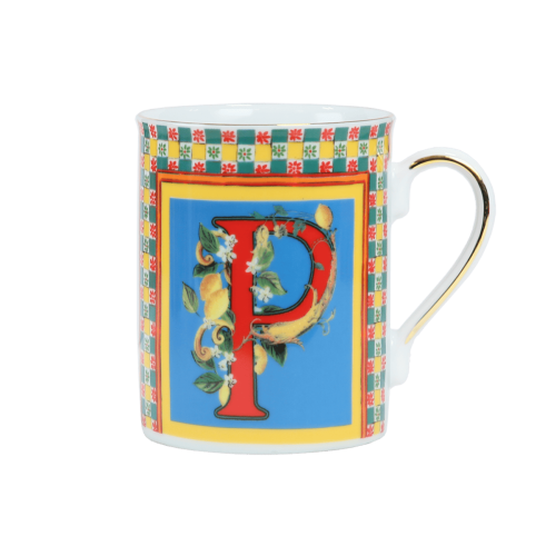 Baci Milano Mug lettera P