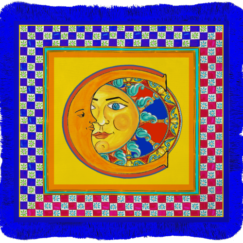 PLAC.ORTC Baci Milano ORTIGIA Tovaglietta americana 38x38cm lettera C