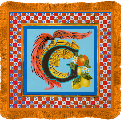 Baci Milano ORTIGIA Tovaglietta americana 38x38cm lettera G