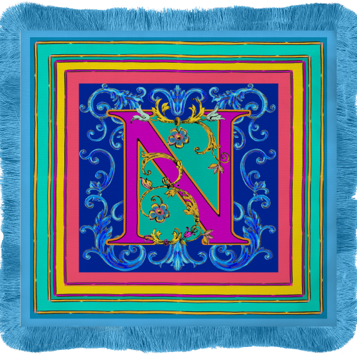 Baci Milano ORTIGIA Tovaglietta americana 38x38cm lettera N