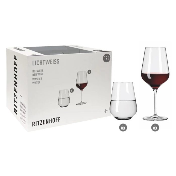 Ritzenhoff Lichtweiss Aurelie set 12 pezzi