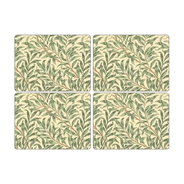 Pimpernel Willow bough green Set 4 tovagliette