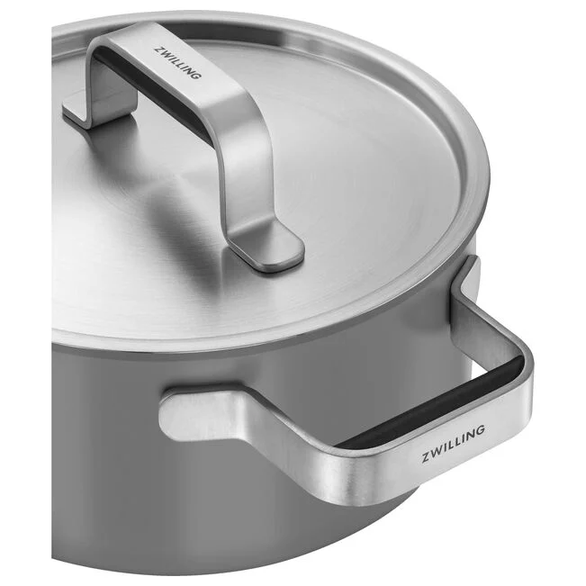 Zwilling PURE Set pentole 5 pezzi + 4 coperchi - grigio