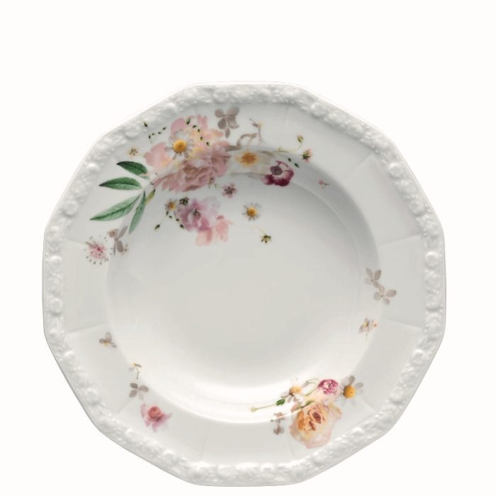 Rosenthal Maria Pink Rose piatto fondo ø 23 cm