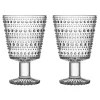Iittala Kastehelmi set 2 calici 26 cl clear