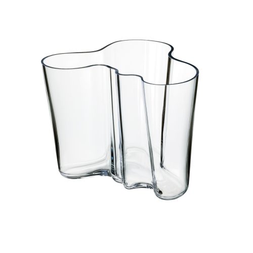 Iittala Aalto vaso h 16 cm dark grey