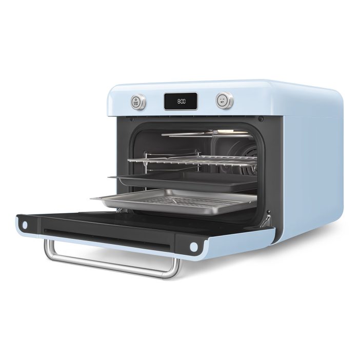 Smeg Forno combinato a vapore - azzurro