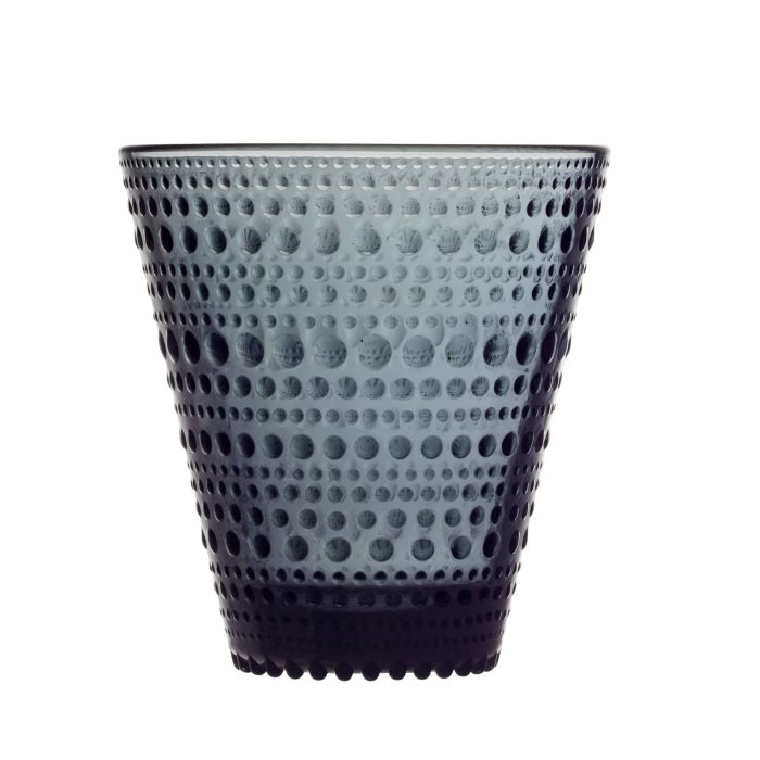 Iittala Kastehelmi set 2 bicchieri 30 cl dark grey