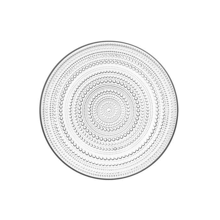 Iittala Kastehelmi piatto 31,5 cm clear