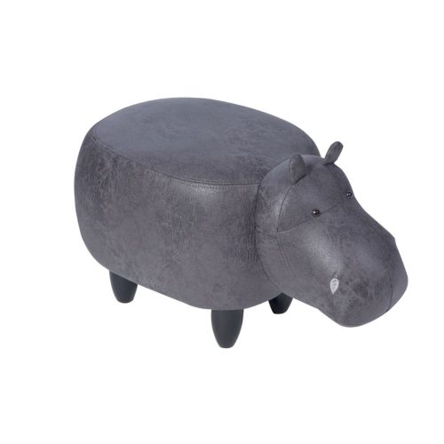Novità Home pouf ippopotamo grigio grigio