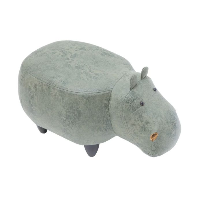 Novità Home pouf ippopotamo verde verde