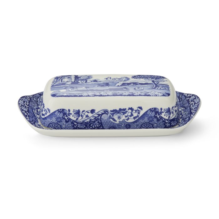 Blue_Italian_Butter_Dish-3.jpg Spode Blue italian burriera 20x10cm