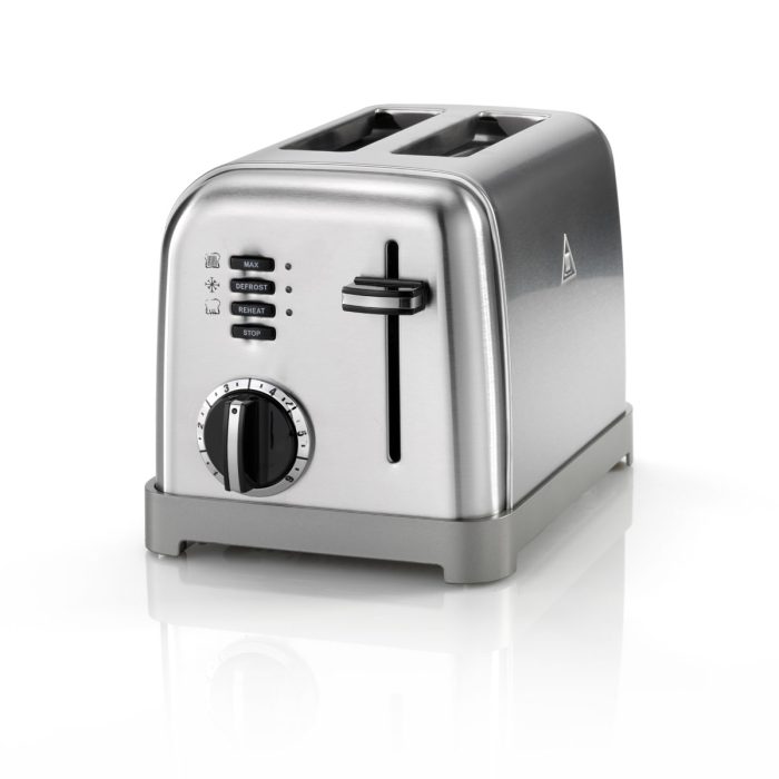 SLICE TOASTER Tostapane 2 fette - acciaio acciaio
