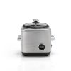RICE COOKER cuoci riso per 6 persone - acciaio acciaio