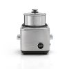 RICE COOKER cuoci riso per 6 persone - acciaio acciaio