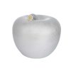 Eva Design Mela decor xs foglia argento