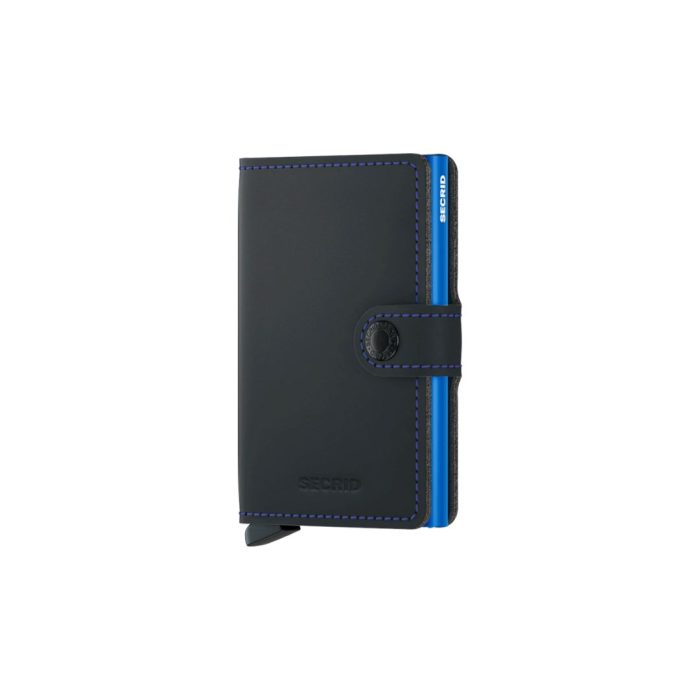 Secrid MINIWALLET Portafoglio - matte black-blue