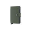 Miniwallet-Matte-Green-Black.jpg Secrid MINIWALLET Portafoglio - matte green-black