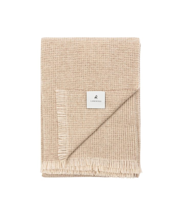 Lanerossi Moon Plaid 100% extrafine merino marrone